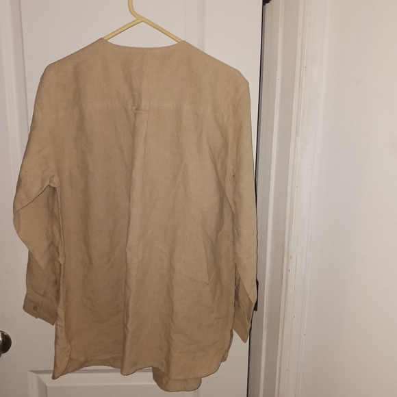 Saks Fifth avenue real Clothes linen button down shirt - Picture 8 of 8